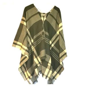 Gray Poncho